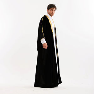 Elegante Bisht nueva ropa islámica al por mayor Daffah rezando Bisht hombres ropa islámica thobe caftán elegante hombres Thobe - Product Image 5
