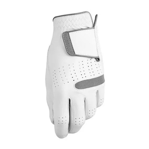 Vente en gros de gants de golf de qualité supérieure entièrement en cuir de mouton avec logo personnalisé gant de golf de couleur blanche main gauche en peau de mouton - Product Image 1