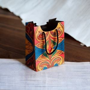 Thân thiện với môi nhiều lớp các tông Túi mua sắm với dây thừng xử lý cho thực phẩm chương trình khuyến mãi và trang trí - Product Image 5