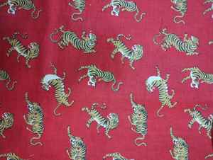 Rajasthani 100% ผ้าฝ้ายแท้พิมพ์สกรีน - Product Image 2