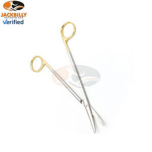 กรรไกรเมทเซนบาุม TC แบบตรงและโค้ง สำหรับตัดเนื้อเยื่อ ตัดต่อมทอนซิล ปลายทู่ ปลายแคบ อุปกรณ์ผ่าตัดทางการแพทย์ ระดับมืออาชีพ - Product Image 2