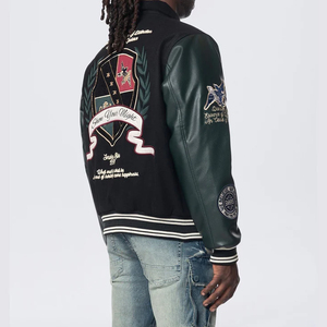 High Quality Stylish Men's Letterman Varsity Jacket <b>Wool</b> Liner Unique Design Super Customized Baseball Jacket OEM Service Custom - Product Image 4