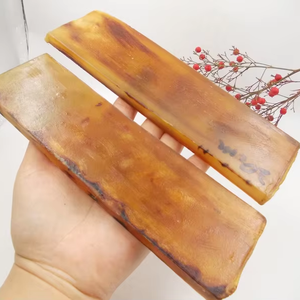 Platos de Cuerno de Búfalo Modernos Hechos a Mano de Alta Calidad y Ecológicos, Decoraciones de Marcos Ópticos Tallados y Pulidos a Precio Económico - Product Image 1