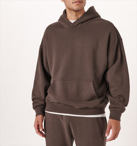 Sweat à capuche à manches longues personnalisé de haute qualité pour hommes Streetwear mode sweat Hip Hop inspiré décontracté élégant pull surdimensionné - Product Image 1