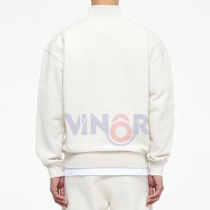 Meilleure qualité bas prix séchage rapide Street Style hommes demi-zip sweats/concevoir votre propre couleur personnalisée hommes demi-fermeture éclair sweat - Product Image 5