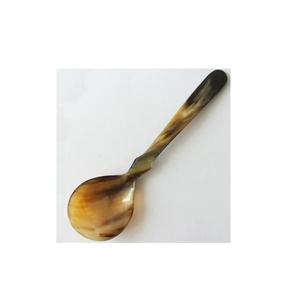 Cuillère en corne de buffle, vaisselle, vente chaude pour la table à manger à la maison, cuillère en corne de buffle de qualité alimentaire, produit artisanal à la vente chaude - Product Image 5