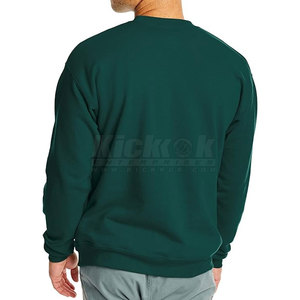 Sweat-shirt minimaliste pour homme, idéal pour la superposition, la détente et la mode quotidienne, en coton mélangé. - Product Image 4