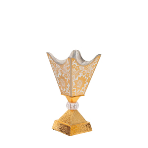 Fabulous Design Tabletop Decoration Metal <b>Incense</b> Holder Top Quality Brass Gold Plated <b>Incense</b> <b>Burner</b> Bakhoor <b>Burner</b> For Sale - Product Image 4