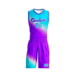 Venta al por mayor mejor baloncesto Jersey equipo traje nueva ropa deportiva uniforme conjunto hecho a medida de talla grande transpirable - Product Image 2