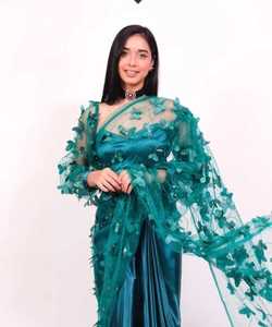 Saree à l'aspect attrayant et riche avec broderie Travail Vente en gros Prix le plus bas du marché Surat Vêtement ethnique - Product Image 6