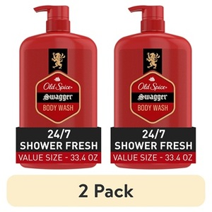 (Paquete de 2) Old Spice Swagger, Gel de Ducha para Hombre, 33.4 fl oz - Product Image 1