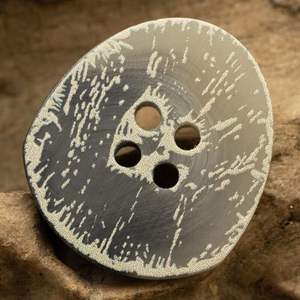 Boutons en corne de buffle de haute qualité de la marque HF Industries, adaptés aux costumes, protection de l'environnement naturelle, jaune, faits à la main sur mesure - Product Image 4