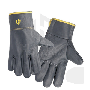 Gants de soudage à paume complète pour une protection ignifuge des mains pendant les opérations de soudage - Product Image 4