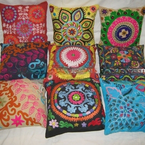 Funda con bordado de cojín bordado tejido clásico, puf para sentarse, cojines de suelo de Yoga, decoración elegante para el hogar para hoteles - Product Image 1