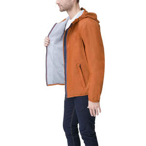 Cortavientos impermeable transpirable resistente al agua a prueba de viento chaqueta al aire libre para hombre personalizado equipo de fútbol cortavientos - Product Image 6