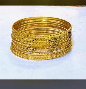 Pulseras de abalorios con plataforma de oro de 18K para niña y mujer, joyería, última moda - Product Image 1