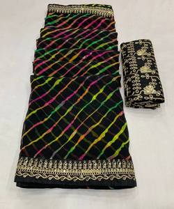 Descubra nuestros saris de fiesta más elegidos, uno de los favoritos entre los entusiastas de la moda. - Product Image 5