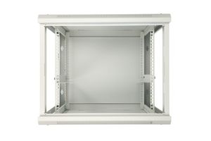 Armoire rack murale Extralink 12U 600x600 ASP Gris, portes entièrement métalliques - Product Image 4