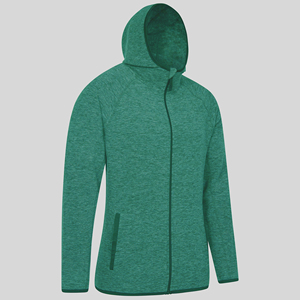 Chaqueta deportiva transpirable con capucha y cremallera completa para hombre, transpirable, de talla grande, de secado rápido, a prueba de viento, al por mayor - Product Image 3