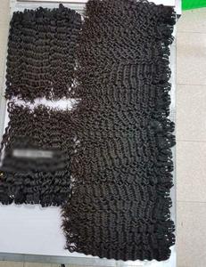 Vendeurs de paquets de cheveux vierges vietnamiens non traités cuticule intacte en vrac double trame extensions de cheveux humains bruts du temple indien - Product Image 6