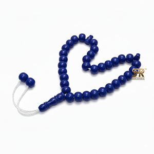 Tasbih moderne en résine écologique avec finition brillante, 33 perles, chapelet islamique pour hommes et femmes - Product Image 4