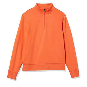 Trendy <b>Men's</b> Half <b>Zip</b> <b>Quarter</b> <b>Zip</b> Solid Winter Casual Sweatshirt Custom Logo Warm <b>Fleece</b> Breathable Quick Dry Outdoor Sports - Product Image 1