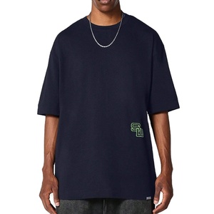 T-shirt d'été en gros pour hommes, T-shirts personnalisés en coton épais pour hommes, T-shirt oversize pour hommes - Product Image 1