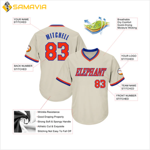 เสื้อเจอร์ซีย์เบสบอลของ Samavia Precision เสื้อเจอร์ซีย์สำหรับทีม USA ที่มีประสิทธิภาพเสื้อเจอร์ซี่สามารถปรับแต่งได้ - Product Image 3