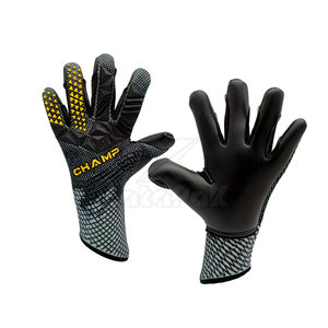 Guantes de Portero de Fútbol Profesional de Cuero, Impermeables, Compatibles con Pantalla Táctil, Antideslizantes, Transpirables, Dedos Completos, Ajustables - Product Image 1