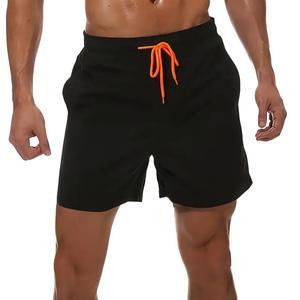 Pantalones Cortos Básicos de Malla para Hombre, Shorts Holgados de Cintura Media para Correr, Fitness, Baloncesto y Playa, Logotipo Personalizado - Product Image 3
