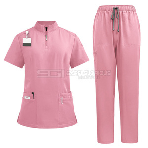 Uniformes Médicos de Verano de Último Diseño, Uniformes Médicos Elegantes, Uniformes de Enfermera, Uniformes de Hospital al por Mayor - Product Image 4