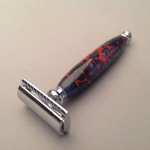 Stainless Steel Blade Customized Color <b>Men</b> Wet Shaving Products Barber <b>Men</b> Safety Razor Twin Blade Razor Shaving & Hair Removal - Product Image 1