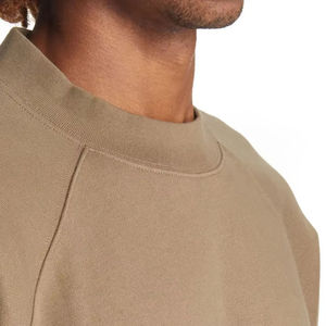 Sweat-shirt pour homme en molleton 100% coton respirant et écologique, couleur unie personnalisable, hiver, haute qualité, grandes tailles disponibles - Product Image 6