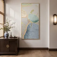 Peinture murale moderne de luxe 3D avec diamants en cristal, peinture scintillante pour la décoration intérieure, vente chaude en gros sur mesure