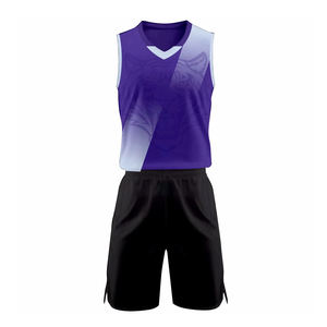 Conjuntos de Jersey de pantalones cortos reversibles de alta calidad Diseños personalizados Uniforme de baloncesto 5XL Venta al por mayor Uniforme de baloncesto de alto fabricante - Product Image 5