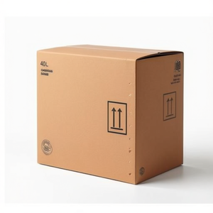 40L Capacity Dangerous Goods Carton 4-Way Approved DOUBLE-WALLED 430x310x300mm Dimensions 10 Units TRANSPAK Paper Media <b>Boxes</b> - Product Image 2