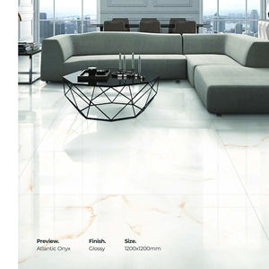 Baldosas de Porcelana Brillante 1200x1200, Losa de Gran Tamaño para Proyectos Comerciales - Product Image 1