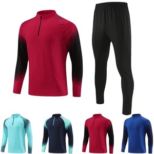 Invierno niños camisetas de fútbol conjuntos chaqueta de manga larga Survetement fútbol Kit hombres fútbol chándales correr chaquetas uniformes conjunto - Product Image 5