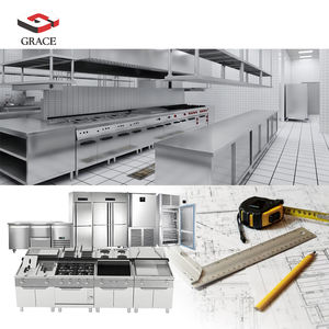 GRACE Custom Turnkey Kitchen Solution for <strong>Restaurant</strong> and Hotel, Supply All Commercial Catering <strong>Equipment</strong> - Product Image 2
