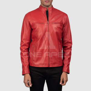 Chaqueta de piel de oveja auténtica de alta calidad para hombre, cuello levantado, transpirable y de talla grande, estilo callejero para invierno - Product Image 2