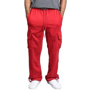 Men Fashion Trend Pants Distressed OEM Custom Fashion Full Length Hip Hop Low Rise Breathable Baggy Loose Pants - Product Image 5