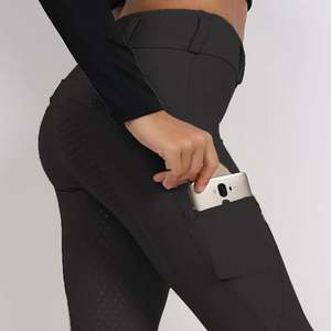 Venta al por mayor ropa ecuestre de alta calidad pantalones de Carreras de Caballos hombres Jodhpurs rodilla agarre silicona personalizar pantalones para hombre - Product Image 3