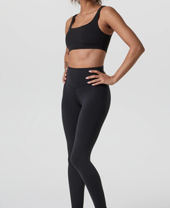 Soutien-gorge de sport confortable de qualité supérieure sans couture respirant avant impression soutien moyen vêtements d'entraînement de gymnastique actifs pour Yoga XL - Product Image 3