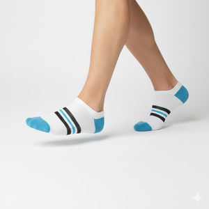 Chaussettes de sport pour hommes en fibre de bambou de haute qualité, chaussettes de sport d'été avec votre logo et votre marque, chaussettes de sport personnalisées OEM pour hommes - Product Image 5