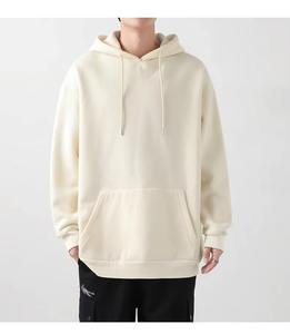 Sweat à capuche surdimensionné personnalisé de qualité supérieure, en tissu polaire mélangé polyester/coton, sweat à capuche personnalisable pour hommes - Product Image 4