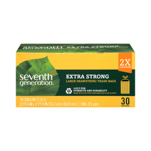 Sacs poubelles à cordon de serrage de septième génération, vente en gros, haute résistance, écologiques, approvisionnement direct usine - Product Image 1