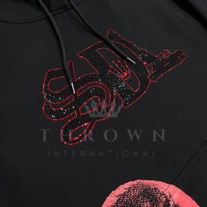 Sudadera con capucha de algodón de alta calidad para hombre, estilo oversize, con hombros caídos, de gran gramaje, OEM, superventas, fabricante SDL - Product Image 6