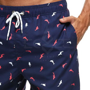 Pantalones cortos de sublimación sólidos de secado rápido Transpirable Cintura elástica 100% Algodón High Street Style Hombres adultos Mejor precio - Product Image 2
