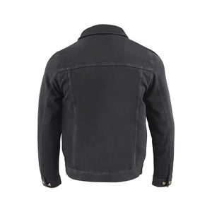 Veste en jean pour hommes à taux raisonnable en matériaux durables, veste en jean avec logo/couleur personnalisé pour hommes avec le meilleur tissu de vente à chaud - Product Image 4