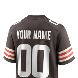 Service OEM personnalisé, maillot de football respirant, style sportif, impression par sublimation, faible MOQ, maillot de football américain - Product Image 5